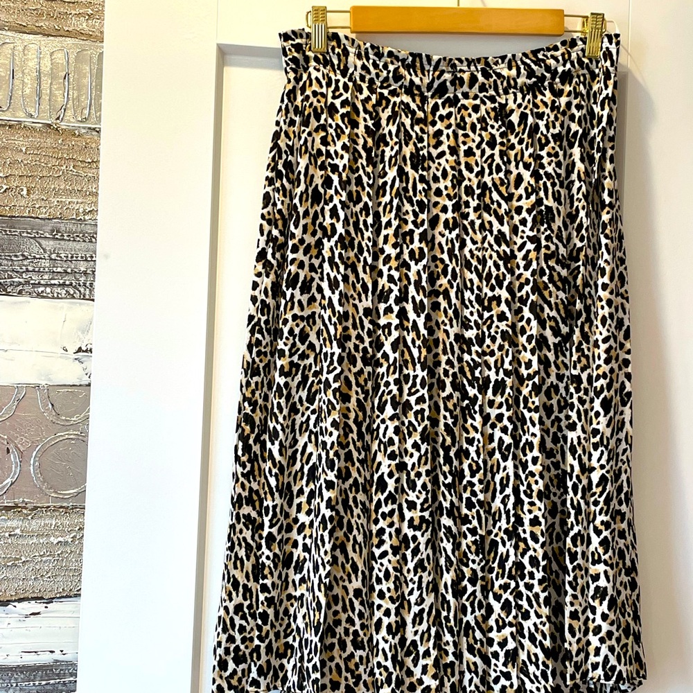 Leopard print skirt - J. Crew